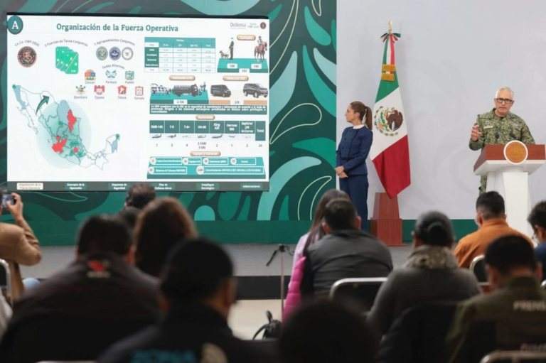 Trabajamos para la seguridad y la paz, dice Sheinbaum desde Jalisco a dos semanas de operativo contra ‘El Mencho’