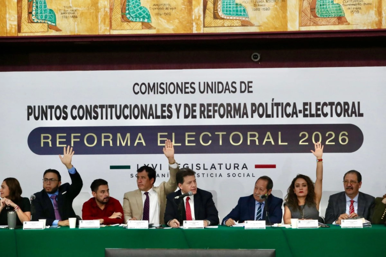 Aprueban en comisiones de San Lázaro dictamen de reforma electoral de Sheinbaum; pasa al pleno
