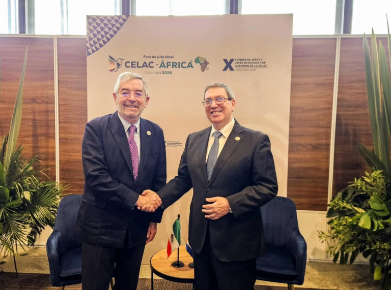 México mantendrá la ayuda humanitaria a Cuba, reitera SRE al canciller Bruno Rodríguez