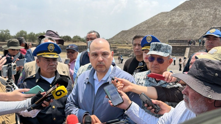 INAH descarta daños en pirámide de la Luna tras tiroteo en Teotihuacan