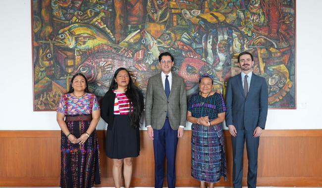 La SRE designa a Rigoberta Menchú Tum Alta Consejera para los Derechos de las Mujeres y los Pueblos Indígenas en la Política Exterior