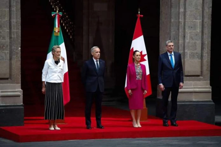 Tras llamada Sheinbaum-Carney, México y Canadá refuerzan coordinación rumbo a revisión del T-MEC