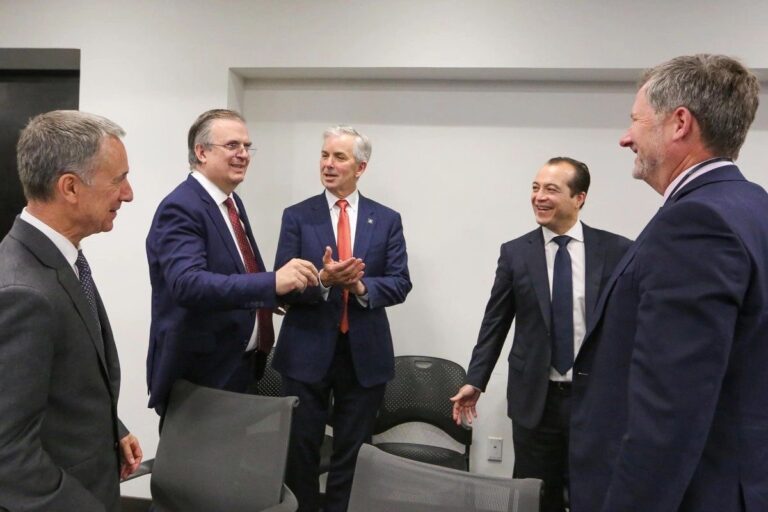Reorganización del sistema comercial goblal, posiciona bien a México: Marcelo Ebrard