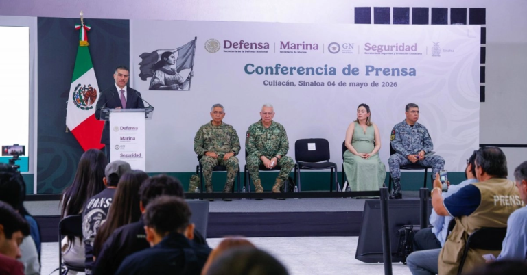 El gobierno federal está presente en Sinaloa, no se va a retirar: Harfuch