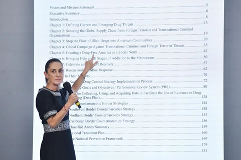 México está actuando contra el crimen organizado; aquí hay resultados: Sheinbaum responde a Trump