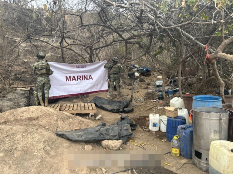 Semar inhabilita laboratorio clandestino en Culiacán vinculado a ‘La Mayiza’ del cártel de Sinaloa