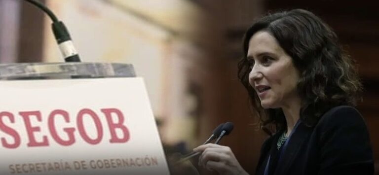 Segob desmiente persecución contra Ayuso y reafirma libertades en México
