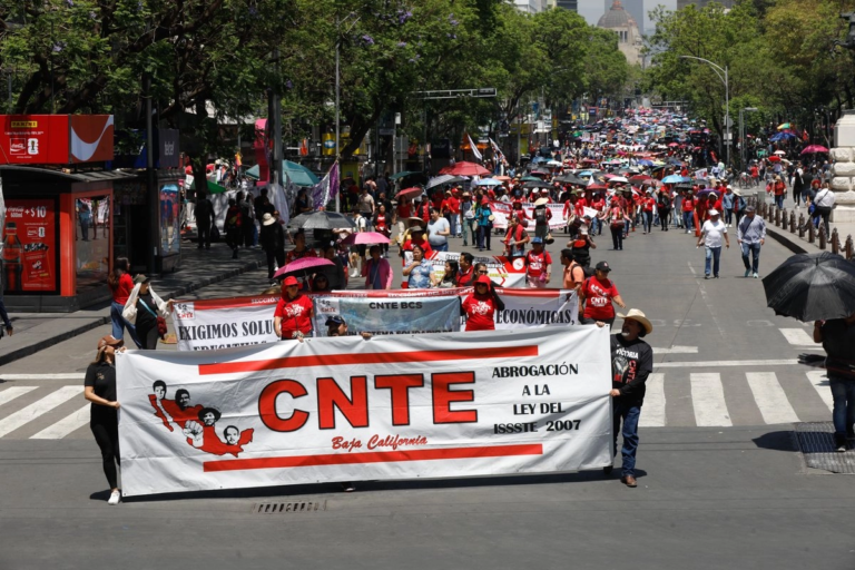 SEP y Segob atenderán mesas con CNTE, dice Sheinbaum; pide diálogo tras llamado a huelga nacional