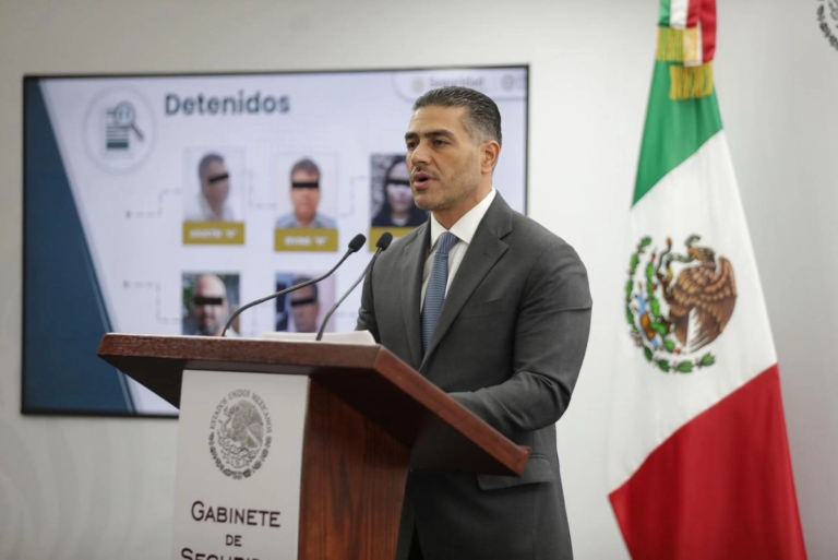 Harfuch: funcionarios detenidos en Morelos relacionados al cártel de Sinaloa