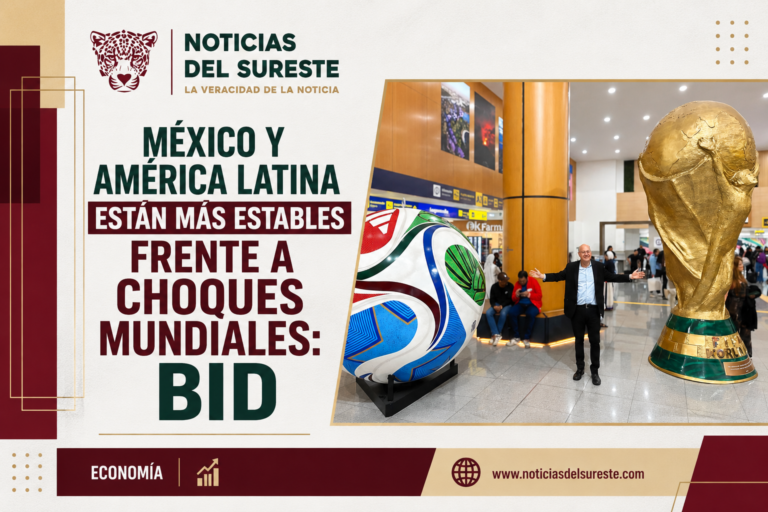 México y América Latina están más estables frente a choques mundiales: BID