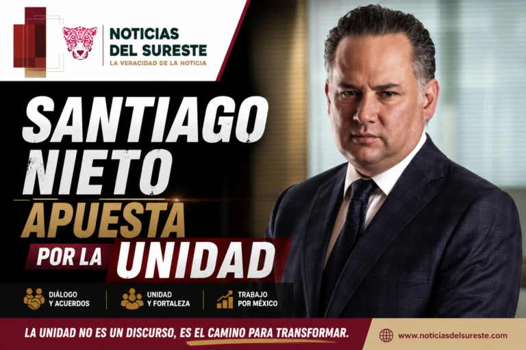 Santiago Nieto apuesta por la unidad