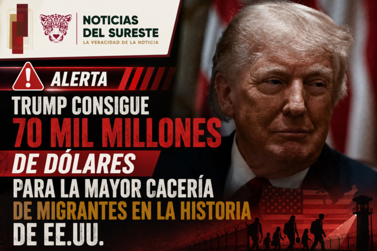 Trump consigue 70 mil millones de dólares para la mayor cacería de migrantes en la historia de EE.UU.