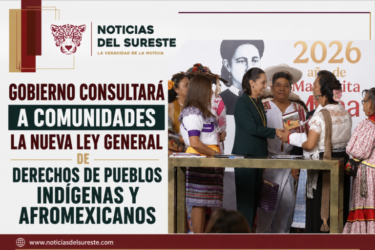 Gobierno consultará a comunidades la nueva Ley General de Derechos de Pueblos Indígenas y Afromexicanos