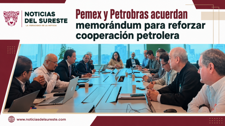 Pemex y Petrobras acuerdan memorándum para reforzar cooperación petrolera