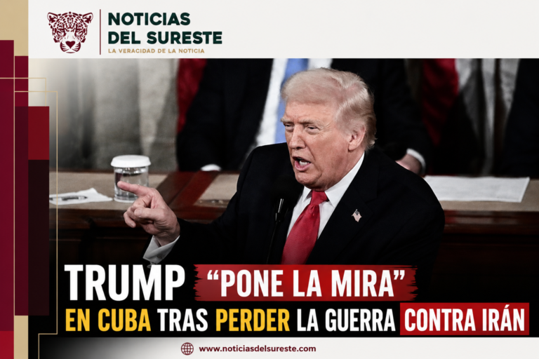 Trump “pone la mira” en Cuba tras perder la guerra contra Irán