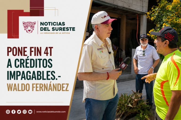Pone fin 4T a créditos impagables.- Waldo Fernández
