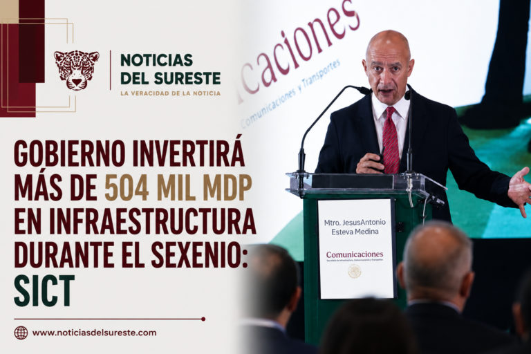 Gobierno invertirá más de 504 mil mdp en infraestructura durante el sexenio: SICT