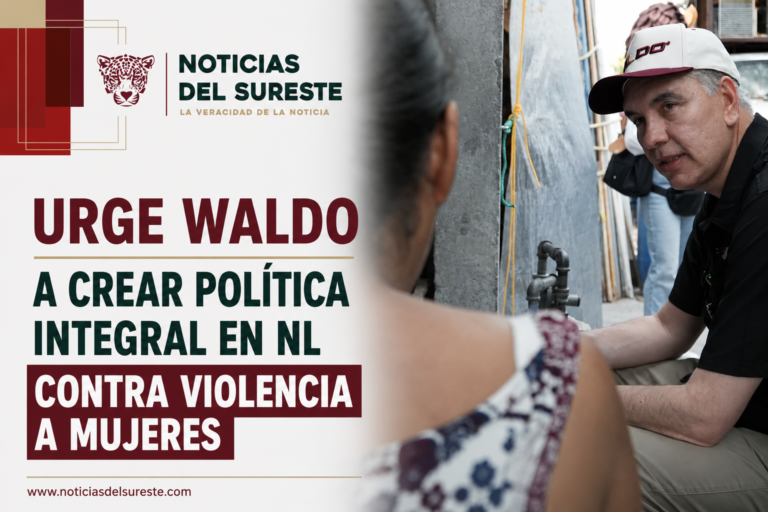 Urge Waldo a crear política integral en NL contra violencia a mujeres