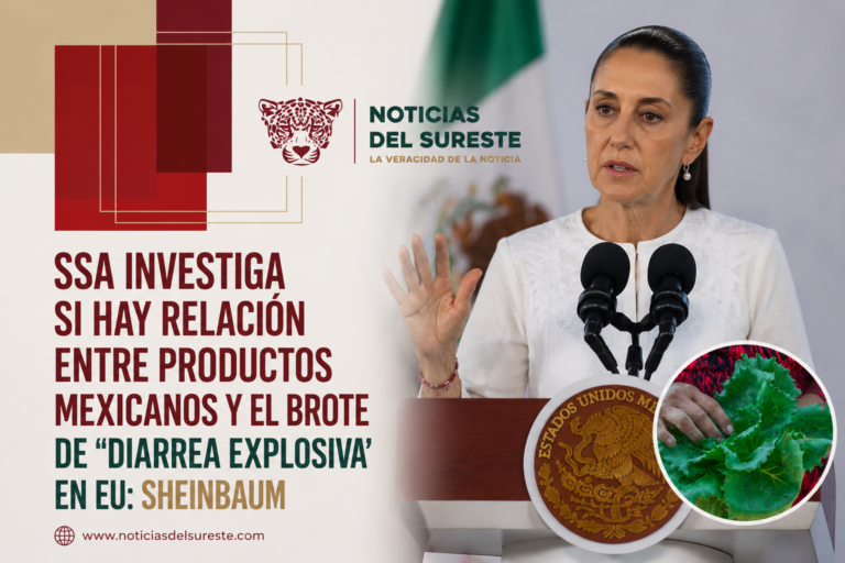 Ssa investiga si hay relación entre productos mexicanos y el brote de «diarrea explosiva» en EU: Sheinbaum