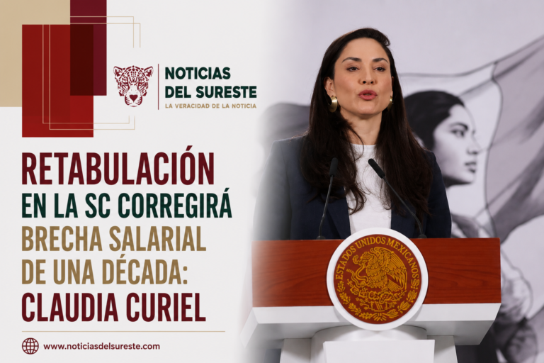 Retabulación en la SC corregirá brecha salarial de una década: Claudia Curiel