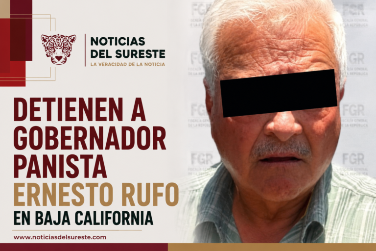 Detienen a gobernador Panista Ernesto Rufo en Baja California