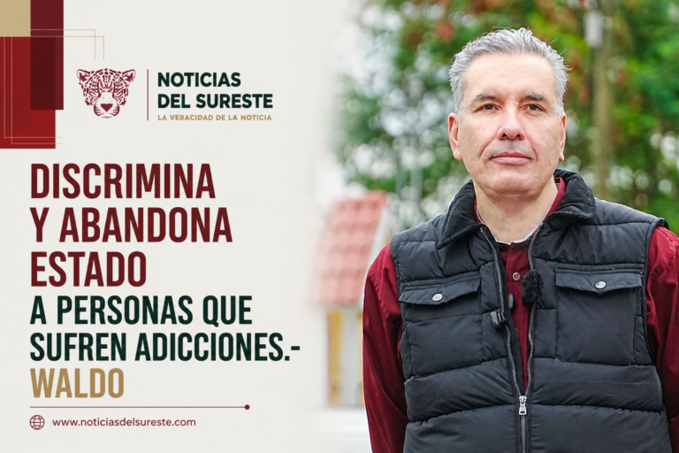 Discrimina y abandona Estado a personas que sufren adicciones.- Waldo