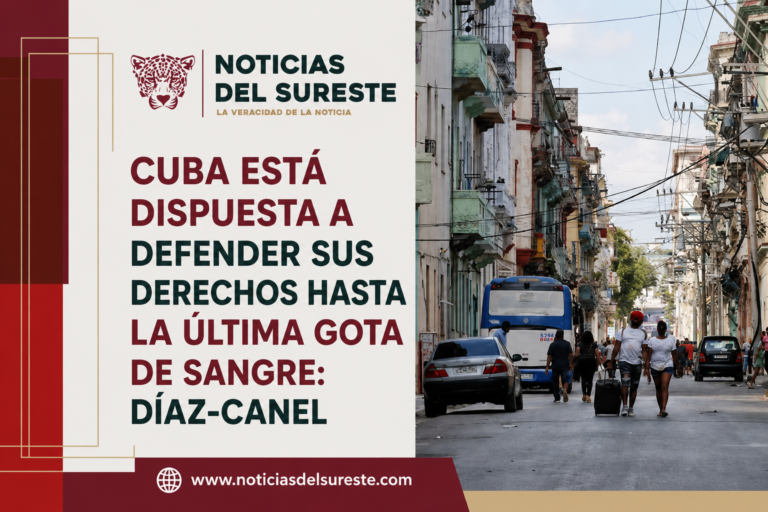 Cuba está dispuesta a defender sus derechos hasta la última gota de sangre: Díaz-Canel