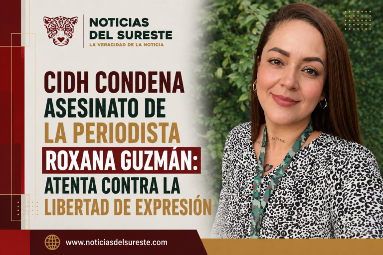 CIDH condena asesinato de la periodista Roxana Guzmán: atenta contra la libertad de expresión