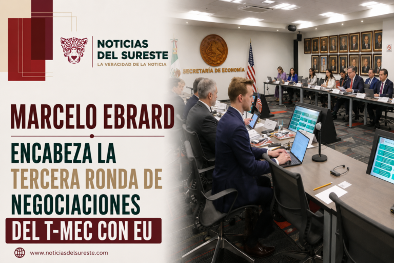 Marcelo Ebrard encabeza la tercera ronda de negociaciones del T-MEC con EU