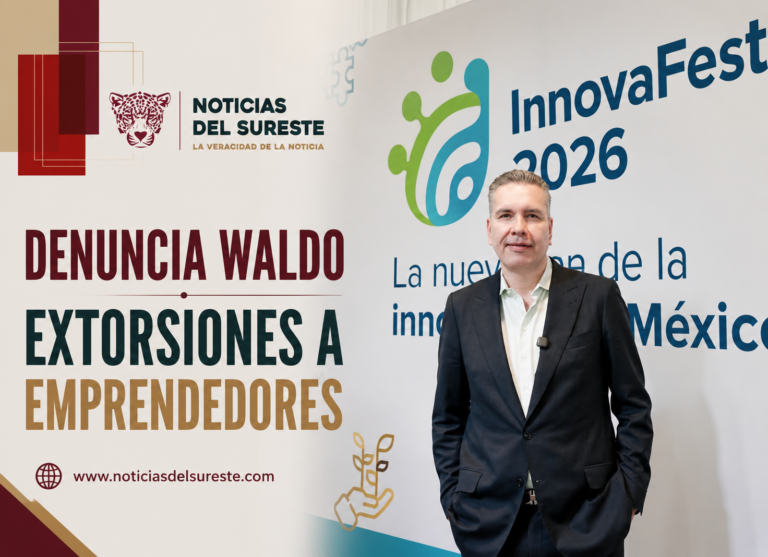 Denuncia Waldo extorsiones a emprendedores