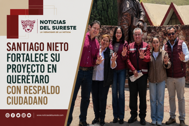 Santiago Nieto fortalece su proyecto en Querétaro con respaldo ciudadano