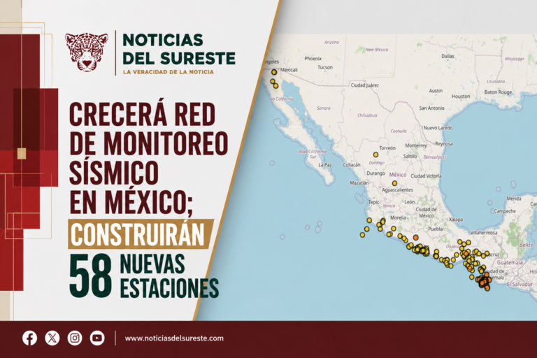 Crecerá red de monitoreo sísmico en México; construirán 58 nuevas estaciones