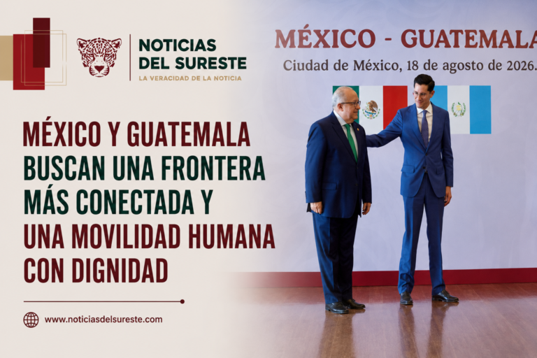 México y Guatemala buscan una frontera más conectada y una movilidad humana con dignidad