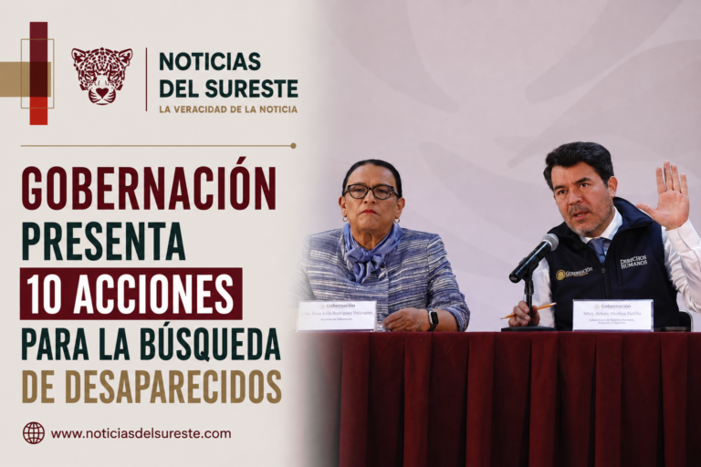 Gobernación presenta 10 acciones para la búsqueda de desaparecidos