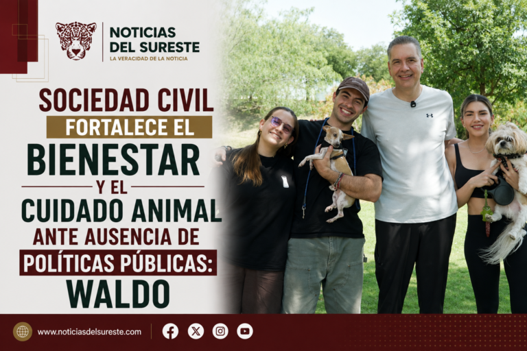 Sociedad civil fortalece el bienestar y el cuidado animal ante ausencia de políticas públicas: Waldo