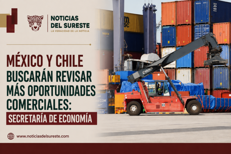 México y Chile buscarán revisar más oportunidades comerciales: Secretaría de Economía