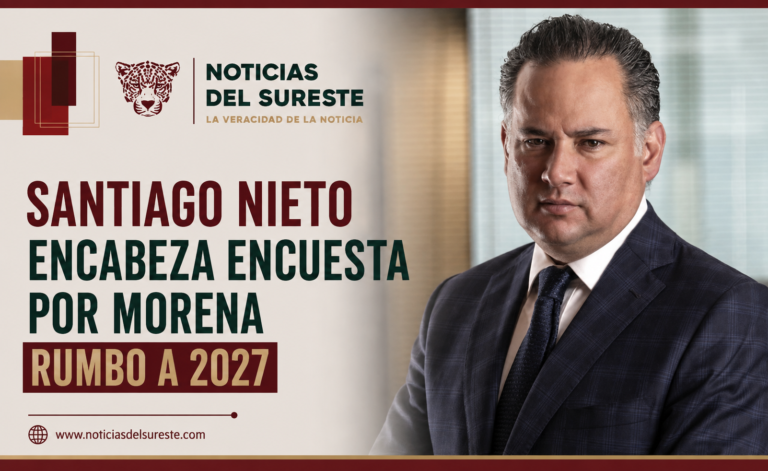 Santiago Nieto encabeza encuesta por Morena rumbo a 2027