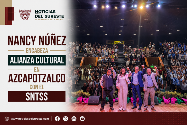 Nancy Núñez encabeza alianza cultural en Azcapotzalco con el SNTSS