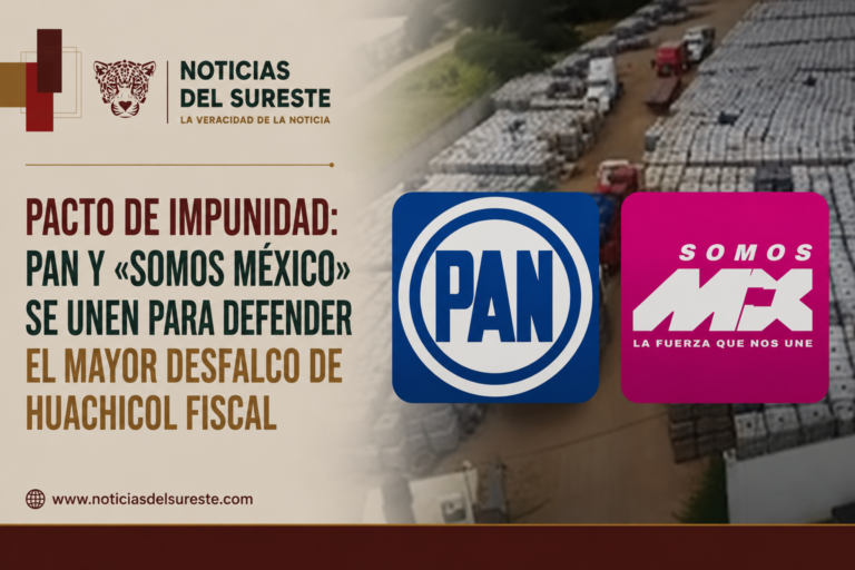 Pacto de impunidad: PAN y «Somos México» se unen para defender el mayor desfalco de huachicol fiscal