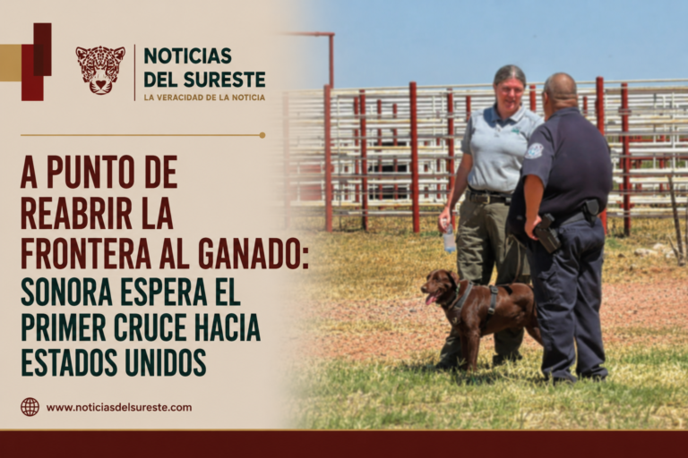 A punto de reabrir la frontera al ganado: Sonora espera el primer cruce hacia Estados Unidos