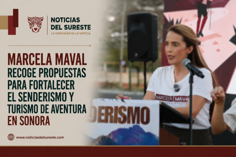 Marcela Maval recoge propuestas para fortalecer el senderismo y turismo de aventura en Sonora