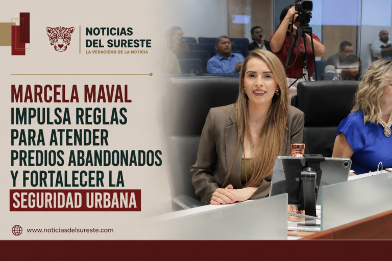 Marcela Maval impulsa reglas para atender predios abandonados y fortalecer la seguridad urbana