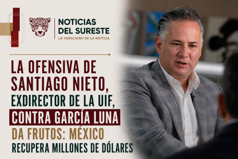 La ofensiva de Santiago Nieto, Exdirector de la UIF, contra García Luna da frutos: México recupera millones de dólares