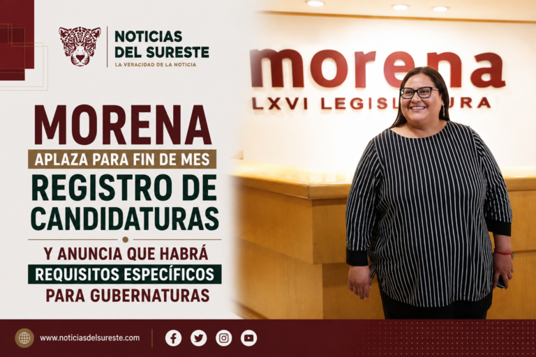 Morena aplaza para fin de mes registro de candidaturas y anuncia que habrá requisitos específicos para gubernaturas