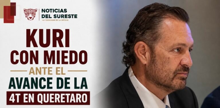 Kuri con miedo ante el avance de la 4T en #Queretaro