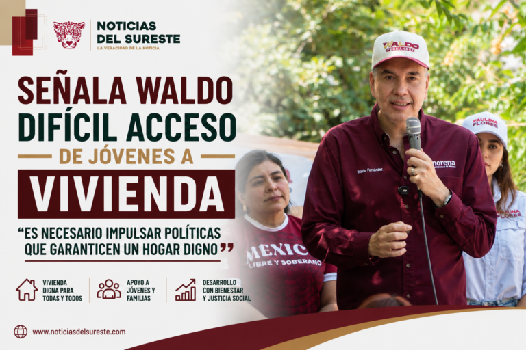 Señala Waldo difícil acceso de jóvenes a vivienda
