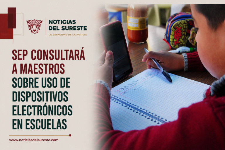 SEP consultará a maestros sobre uso de dispositivos electrónicos en escuelas