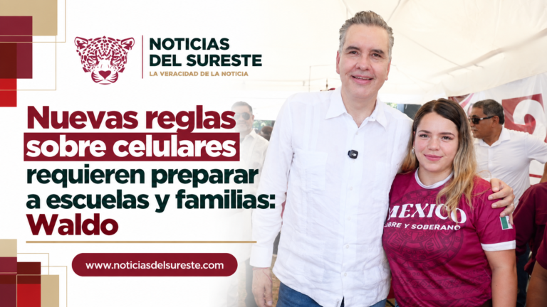 Nuevas reglas sobre celulares requieren preparar a escuelas y familias: Waldo
