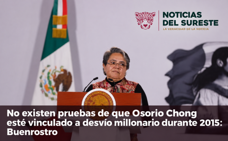 No existen pruebas de que Osorio Chong esté vinculado a desvío millonario durante 2015: Buenrostro