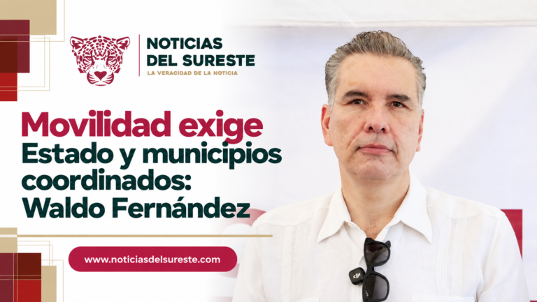 Movilidad exige Estado y municipios coordinados: Waldo Fernández